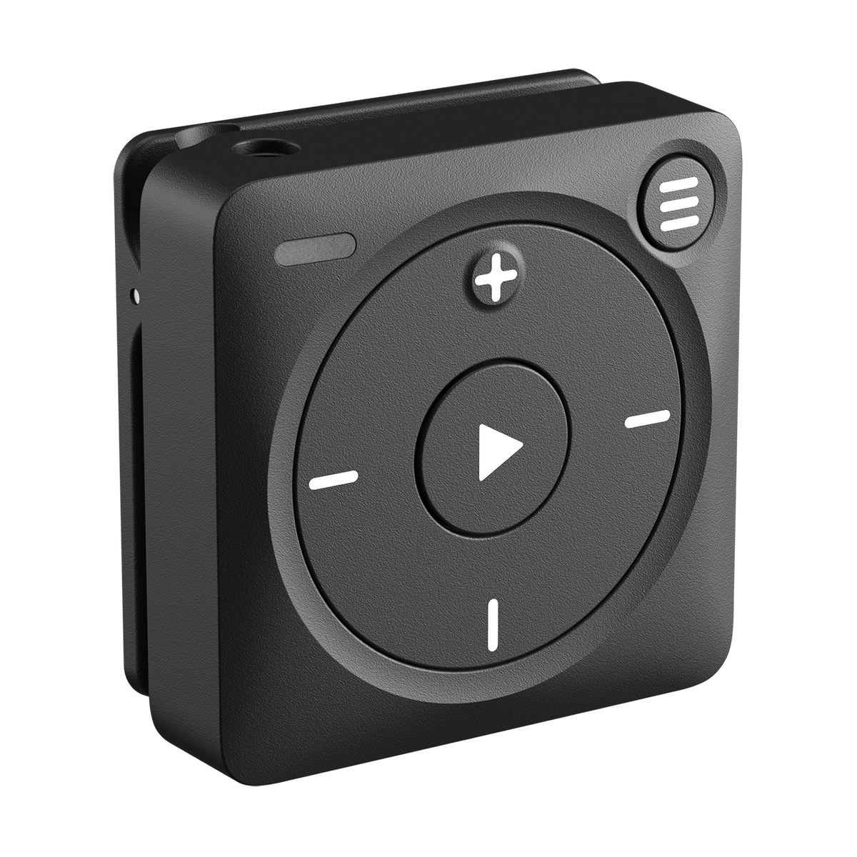 Mighty 3 in Black, angled view
