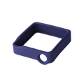 A blue square-shaped silicone protective frame for Mighty 3. 